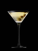 Fotográfia Martini Glass with Green Olives, Yamada Taro