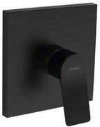 Zuhany csaptelep Hansgrohe Vivenis vakolat alatti rész nélkül matt fekete 75615670