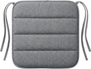 Székre való ülőpárna LINGE GREY 37x37 cm, szürke