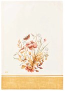 Konyharuha 50x70 cm pamut Giardino d'Autunno őszi virágos