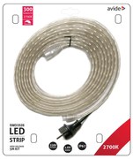 Avide LED szalag szett, 220V 4.8W/m, 60LED/m, 2700K, IP67, 5m