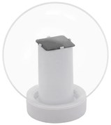 LED Szolár lámpa LED/900mAh IP68 fehér