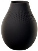 Gyöngyváza, magas, Manufacture Collier noir kollekció - Villeroy & Boch
