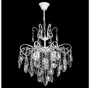 Kristály csillár láncon 4xE27/60W/230V