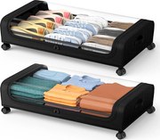 Ágy Alatti Rendszerező 78,5X44CM Ágynemű Tárolására Cipzárral 2 Db