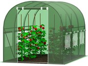 Kerti fóliaház/fóliasátor 2x4,5 m UV szűrővel PREMIUM