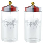 Circus fűszertároló, 2 db., átm. 5,3 cm - Alessi