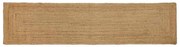 Területi szőnyeg Bézs 60 x 250 cm Juta