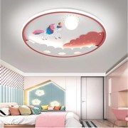 Brilagi -LED dimmelhető gyerekszobai mennyezeti lámpa UNICORN LED/68W/230V 3000-6000K+távirányító