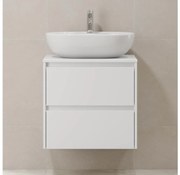 TRONDHEIM fürdőszobaszekrény 60 cm-es mosdóhoz, fehér