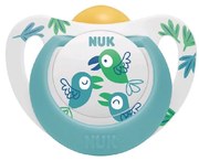 NUK Star baba cumi latex 18-36 h, zöld, vel. 18-36 h