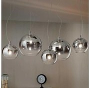 Ideal Lux - Csillár zsinóron NEMO PLUS 5xE27/42W/230V füstös