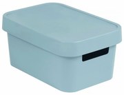 Curver INFINITY fedeles tárolódoboz, 4,5 l, szürke, 4,5 l