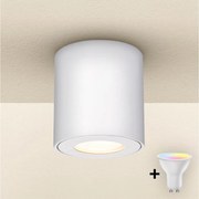 Brilagi - LED RGBW dimmelhető fürdőszobai lámpatest MIA 1xGU10/30W/230V 84x80 mm fehér IP54