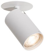 Modern beépíthető spotlámpa fehér GU10 50 mm - Chels