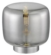 Klausen 108009 - Asztali lámpa ROTARY 1xE27/4W/230V ezüst