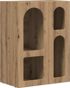 vidaXL Széf Artisan tölgy 59 x 35 x 80.5 cm Faanyag