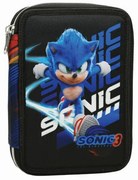 Sonic a sündisznó Brawn tolltartó töltött 2 emeletes