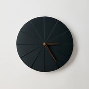 ODLITO Beton falióra Cake – grafit (fekete) – 28,5 cm – barna mutatók