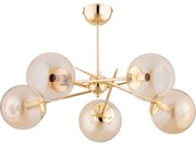 Felületre szerelhető csillár PRIMERY 5xE14/10W/230V arany