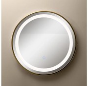 Zuma Line D251801-LED Fürdőszobai tükör háttérvilágítással 24W/230V 3000/4000/6000K IP44 arany