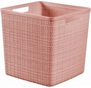 Curver Tárolókosár JUTE L, rózsaszín
