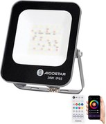 Aigostar - LED RGBW Reflektor MESH LED/20W/230V 6500K IP65 + + távirányító