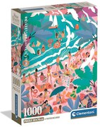 Tengerpart Sunday 1000 db-os Compact puzzle Clementoni