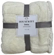 Luxus mikroplüss sherpa pléd NESTIVE fehér Méret: 200 x 230 cm