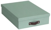 Zöld karton rendszerező dokumentumokhoz Oskar Canvas Paper Laminate – Bigso