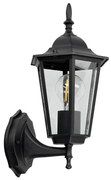 Kültéri fali lámpa 1xE27/60W/230V IP44 fekete