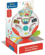 Színes Turn and Drive interaktív kormánykerék Clementoni