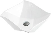 Mexen Elvira munkalapra szerelhető mosdó 42 x 42 cm, fehér - 21894200