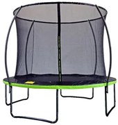 Trambulin 312cm + beltéri védőháló + lépcsők Green