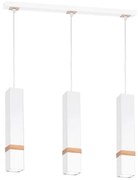 Csillár zsinóron VIDAR 3xGU10/25W/230V fehér