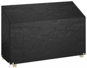 polietilén kerti pad huzat 8 fűzőlyukkal 190 x 70 x 70/88 cm