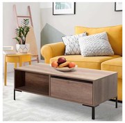 Adore Furniture Kávésasztal 42x103 cm barna 479ADR1803