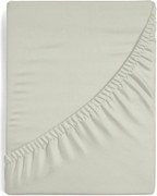 Lepedő bézs 160x200 +30cm matracra ágy gumis puha szatén