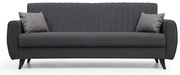 Alkon 3 Dark Grey kinyitható kanapé