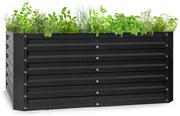 Blumfeldt High Grow Straight, magaságyás, 120 x 60 x 60 cm, 432 l, acél