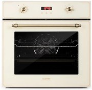 Klarstein Elizabeth, beépített sütő, retró dizájn, 6 funkció, 50 - 250 ° C, krém színű