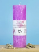 PÁRKAPCSOLATI GYERTYA - 20 cm