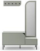 Zöldesszürke előszoba bútor Bea – Marckeric