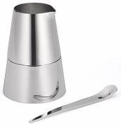 Tej- és cukortartó, kiskanállal - 2in1 - rozsdamentes acélból - Philippi