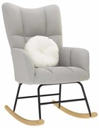 felhőszürke szövet hintaszék