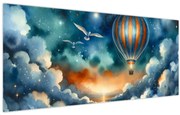 Kép - Repülés az éjjeli ég alatt (120x50 cm)