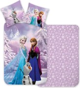 Disney Jégvarázs Snowy gyerek, ovis ágyneműhuzat 100×140 cm, 40×45 cm