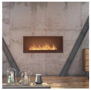 InFire - Beépített BIO kandalló 120x50 cm 3kW fekete INSIDE 1200