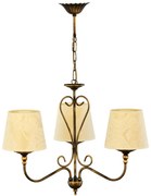 Jupiter 1750 - Csillár láncon SOFIA 3xE27/60W/230V