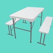 Műanyag sörpad garnitúra – 113 cm